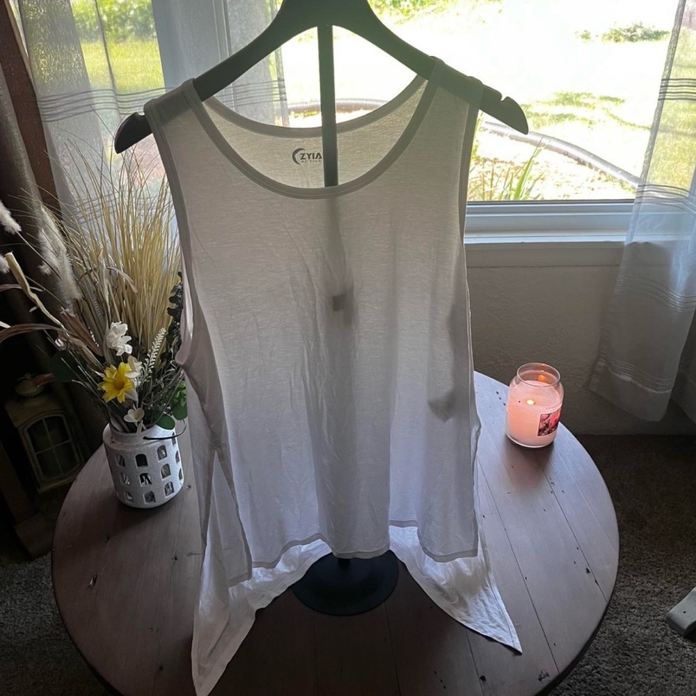ZYIA White Tank Top